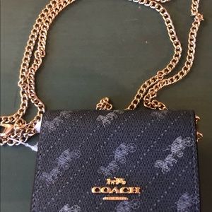 Authentic Denim Coach wallet